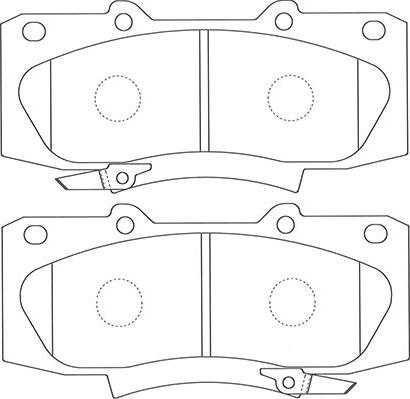 Kavo Parts BP-9139 - Гальмівні колодки, дискові гальма avtolavka.club