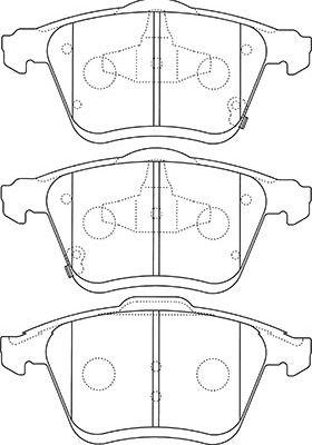 Kavo Parts BP-4566 - Гальмівні колодки, дискові гальма avtolavka.club