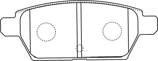 Kavo Parts BP-4568 - Гальмівні колодки, дискові гальма avtolavka.club