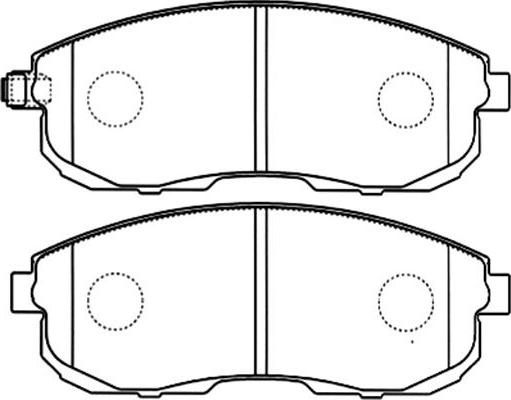 Kavo Parts BP-6567 - Гальмівні колодки, дискові гальма avtolavka.club