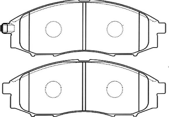 Kavo Parts BP-6581 - Гальмівні колодки, дискові гальма avtolavka.club