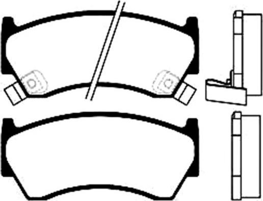 Open Parts BDM7477.20 - Гальмівні колодки, дискові гальма avtolavka.club