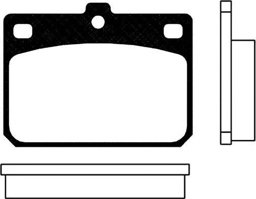 BENDIX 572120J - Гальмівні колодки, дискові гальма avtolavka.club