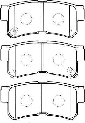 Kavo Parts BP-3019 - Гальмівні колодки, дискові гальма avtolavka.club