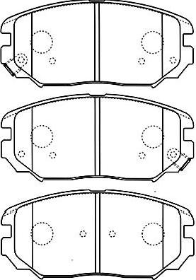 Kavo Parts BP-3029 - Гальмівні колодки, дискові гальма avtolavka.club