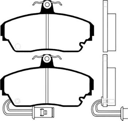 Kavo Parts BP-2009 - Гальмівні колодки, дискові гальма avtolavka.club