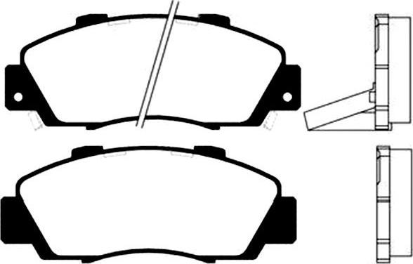 Kavo Parts BP-2019 - Гальмівні колодки, дискові гальма avtolavka.club