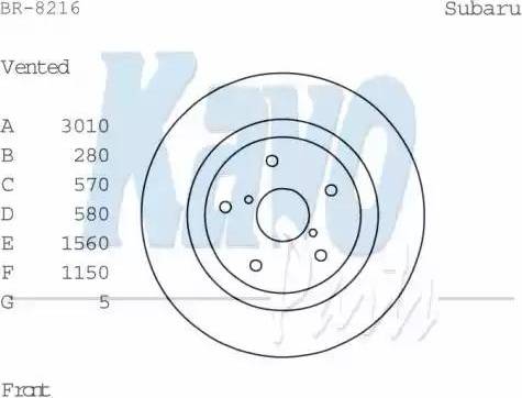 Brembo 09.A287.10 - Гальмівний диск avtolavka.club