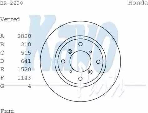 Brake Engineering DI955080 - Гальмівний диск avtolavka.club