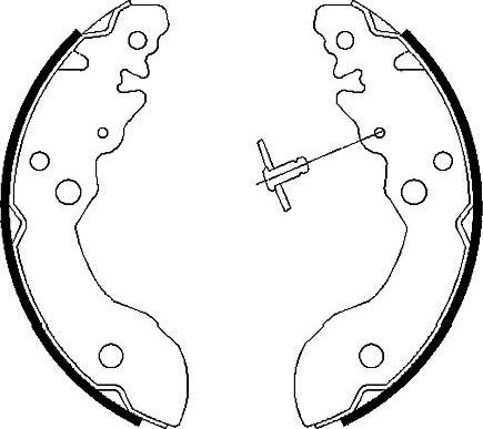 Kavo Parts BS-8913 - Комплект гальм, барабанний механізм avtolavka.club