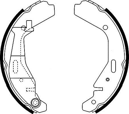 Kavo Parts BS-8926 - Комплект гальм, барабанний механізм avtolavka.club