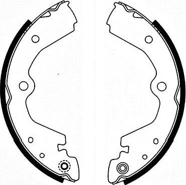 Kavo Parts BS-7430 - Комплект гальм, барабанний механізм avtolavka.club