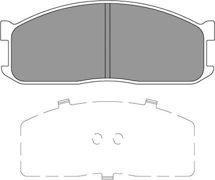 Kavo Parts KBP-4566 - Гальмівні колодки, дискові гальма avtolavka.club