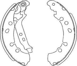 Kavo Parts KBS-9906 - Комплект гальм, барабанний механізм avtolavka.club