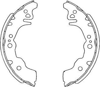 Kavo Parts KBS-1903 - Комплект гальм, барабанний механізм avtolavka.club