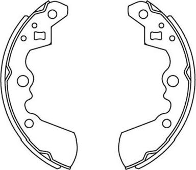 Kavo Parts KBS-8906 - Комплект гальм, барабанний механізм avtolavka.club