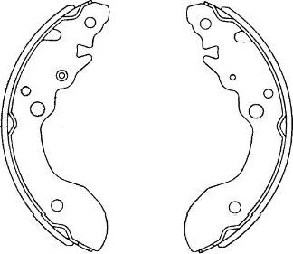 Kavo Parts KBS-8912 - Комплект гальм, барабанний механізм avtolavka.club