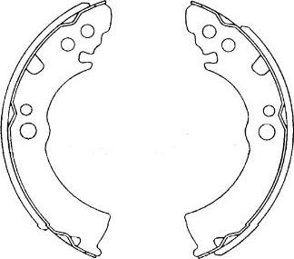 Kavo Parts KBS-7421 - Комплект гальм, барабанний механізм avtolavka.club