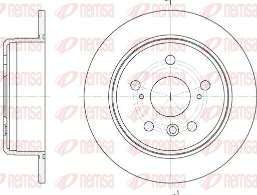 Brembo 08.A108.14 - Гальмівний диск avtolavka.club