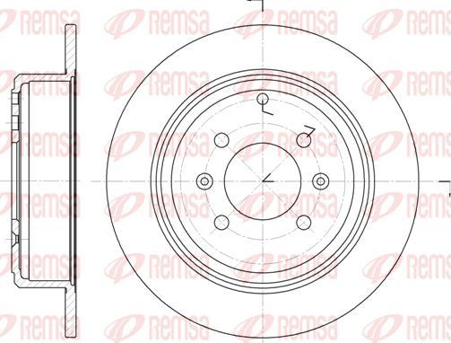 Magneti Marelli 353613620540 - Гальмівний диск avtolavka.club