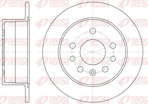 Brembo 08.5879.10 - Гальмівний диск avtolavka.club