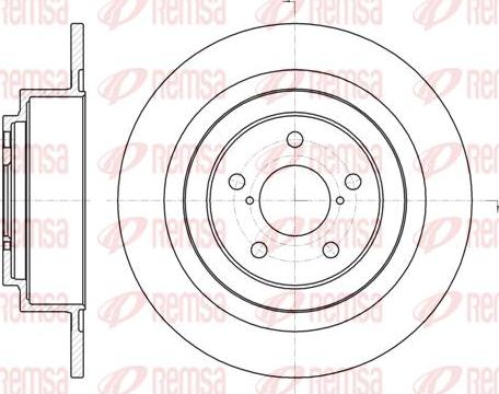 Brembo 8909310 - Гальмівний диск avtolavka.club