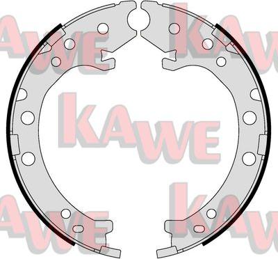 Kawe 09420 - Комплект гальм, ручник, парковка avtolavka.club