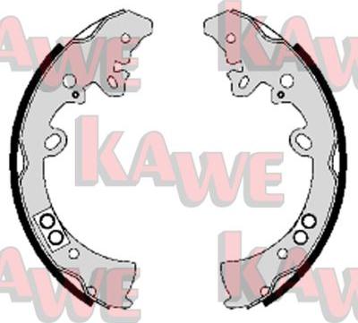 Kawe 09200 - Комплект гальм, барабанний механізм avtolavka.club