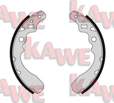 Kawe 05650 - Комплект гальм, барабанний механізм avtolavka.club