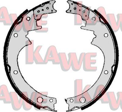 Kawe 05200 - Комплект гальм, барабанний механізм avtolavka.club