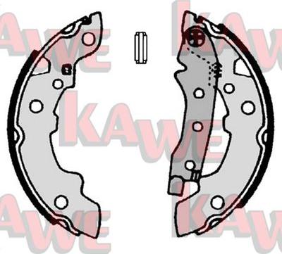 Kawe 00500 - Комплект гальм, барабанний механізм avtolavka.club