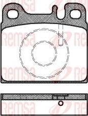 BOSCH 986424051 - Гальмівні колодки, дискові гальма avtolavka.club