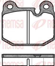 BOSCH 986465881 - Гальмівні колодки, дискові гальма avtolavka.club