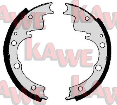 Kawe 00250B - Комплект гальм, барабанний механізм avtolavka.club