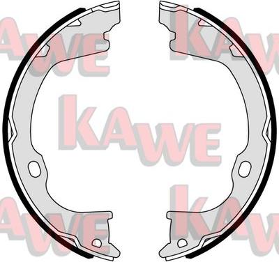 Kawe 01102 - Комплект гальм, ручник, парковка avtolavka.club