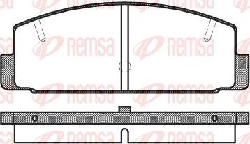 Zimmermann 200311301 - Гальмівні колодки, дискові гальма avtolavka.club