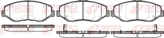 Kawe 0899 00 - Гальмівні колодки, дискові гальма avtolavka.club