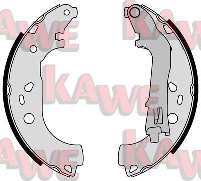 Kawe 08590 - Комплект гальм, барабанний механізм avtolavka.club