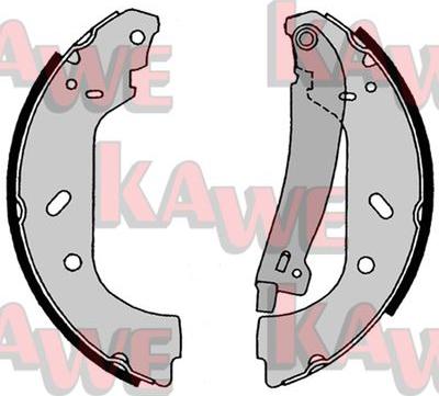 Kawe 08640 - Комплект гальм, барабанний механізм avtolavka.club