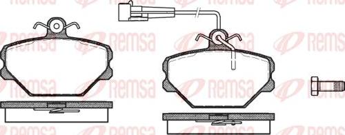 Kawe 0264 02 - Гальмівні колодки, дискові гальма avtolavka.club