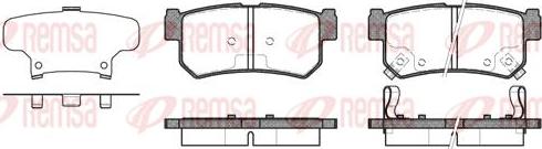 Kawe 0746 62 - Гальмівні колодки, дискові гальма avtolavka.club