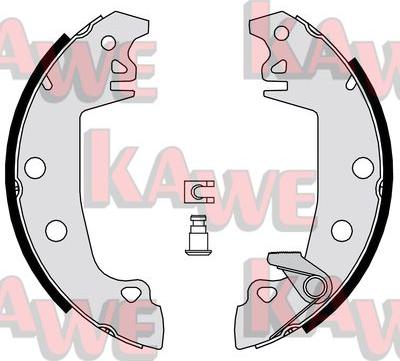 Kawe 07520 - Комплект гальм, барабанний механізм avtolavka.club