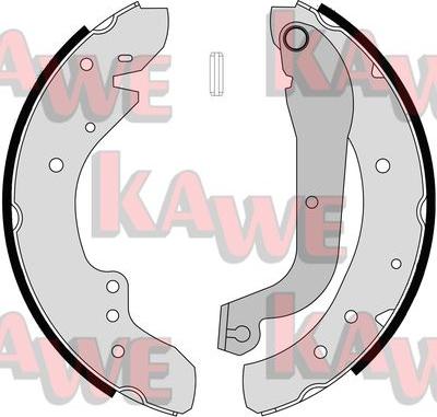 Kawe 07105 - Комплект гальм, барабанний механізм avtolavka.club