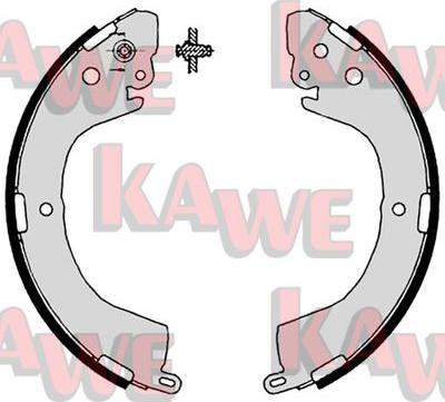 Kawe 07890 - Комплект гальм, барабанний механізм avtolavka.club