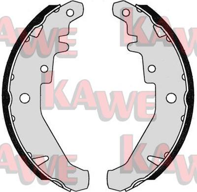 Kawe 07310 - Комплект гальм, барабанний механізм avtolavka.club