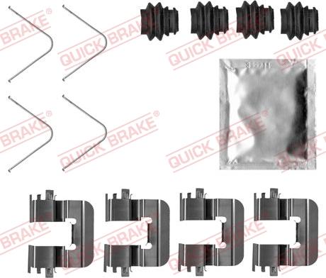 Kawe 109-0033 - Комплектуючі, колодки дискового гальма avtolavka.club