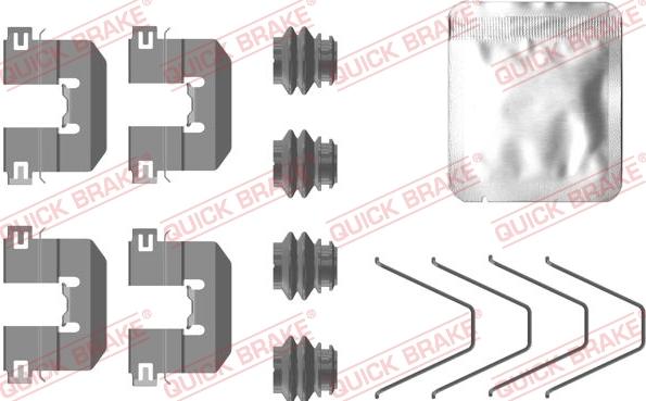 Kawe 109-0100 - Комплектуючі, колодки дискового гальма avtolavka.club