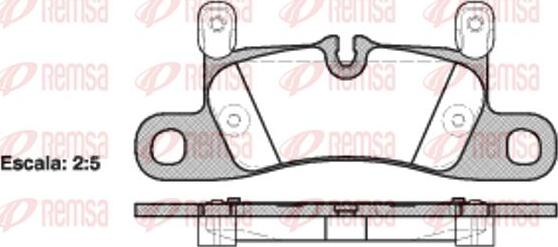 Kawe 1379 20 - Гальмівні колодки, дискові гальма avtolavka.club