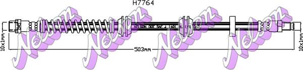 Kawe H7764 - Гальмівний шланг avtolavka.club