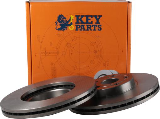 Key Parts KBD4458 - Гальмівний диск avtolavka.club